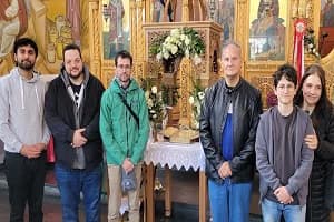Προσκυνηματική επίσκεψη μελών της «Ενωμένης Ρωμηοσύνης» από Φραγκφούρτη στον Ι. Ν. Υψώσεως του Τιμίου Σταυρού στο Μάνχαϊμ