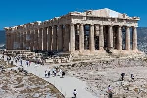Restoration of the west pediment of the Parthenon: The monument complete for the first time in 220 years