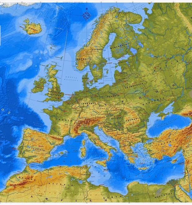 Η Κρήτη βρίσκεται νοτιότερα από το βορειότερο άκρο της Αφρικής