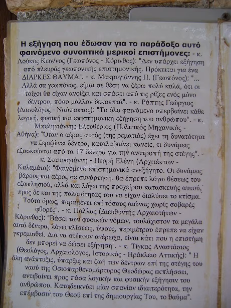 Ι.Ν. ΑΓΙΑΣ ΘΕΟΔΩΡΑΣ ΕΝ ΒΑΣΤΑ ΜΕΓΑΛΟΠΟΛΗ 14- ΔΙΟΝΥΣΗΣ