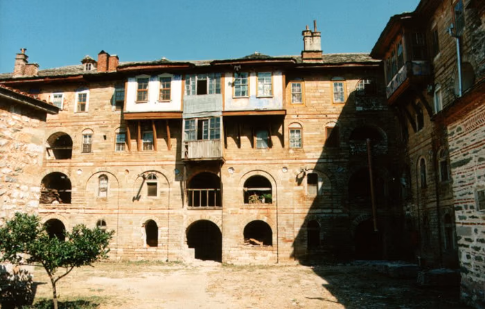 The Megisti Lavra Monastery on Mount Athos